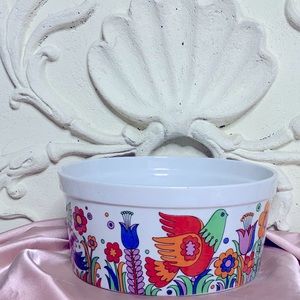 VINTAGE Mid Century Mod Royal Crown Porcelain Bowl